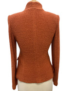 Load image into Gallery viewer, Armani Collezioni Burnt Orange Wool Blend Blazer, 8
