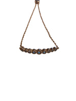 Load image into Gallery viewer, Kate Spade Rose Gold Full Circle Rhinestone Slider Bolo Bracelet
