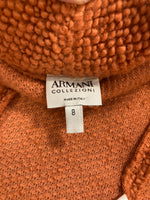 Load image into Gallery viewer, Armani Collezioni Burnt Orange Wool Blend Blazer, 8
