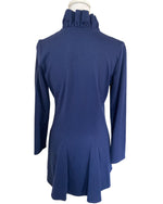Load image into Gallery viewer, Sara Campbell Navy Knit Button Up Dress, S
