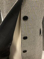 Load image into Gallery viewer, Akris Punto Houndstooth Wool Topper Coat, 8
