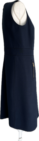 Load image into Gallery viewer, Tory Burch Navy Sleeveless Dress, 8
