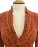 Load image into Gallery viewer, Armani Collezioni Burnt Orange Wool Blend Blazer, 8
