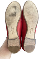 Load image into Gallery viewer, Ferragamo Red Calf Loafers, 7
