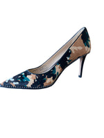 Load image into Gallery viewer, Coach Printed Calf Smith Beadchain Pumps, 6
