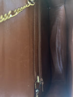 Load image into Gallery viewer, Plato Custom Brown Alligator Clutch with Two Straps
