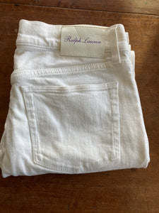 Ralph Lauren Purple Label White Jeans, 28/29