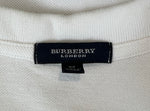 Load image into Gallery viewer, Burberry White Cotton Polo Shirt, M
