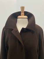 Load image into Gallery viewer, Dorothy Williams Vintage Chocolate Brown Camel Hair Coat, 10
