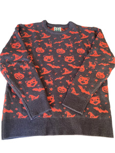 Kiel James Patrick Cozy Cabin Halloween Sweater, L