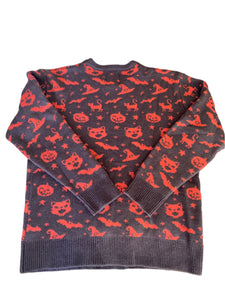 Kiel James Patrick Cozy Cabin Halloween Sweater, L