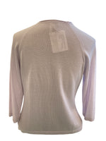 Load image into Gallery viewer, Hermes Vintage Purple Print Silk and Cashmere Maison Margiela Tank and Cardigan, S
