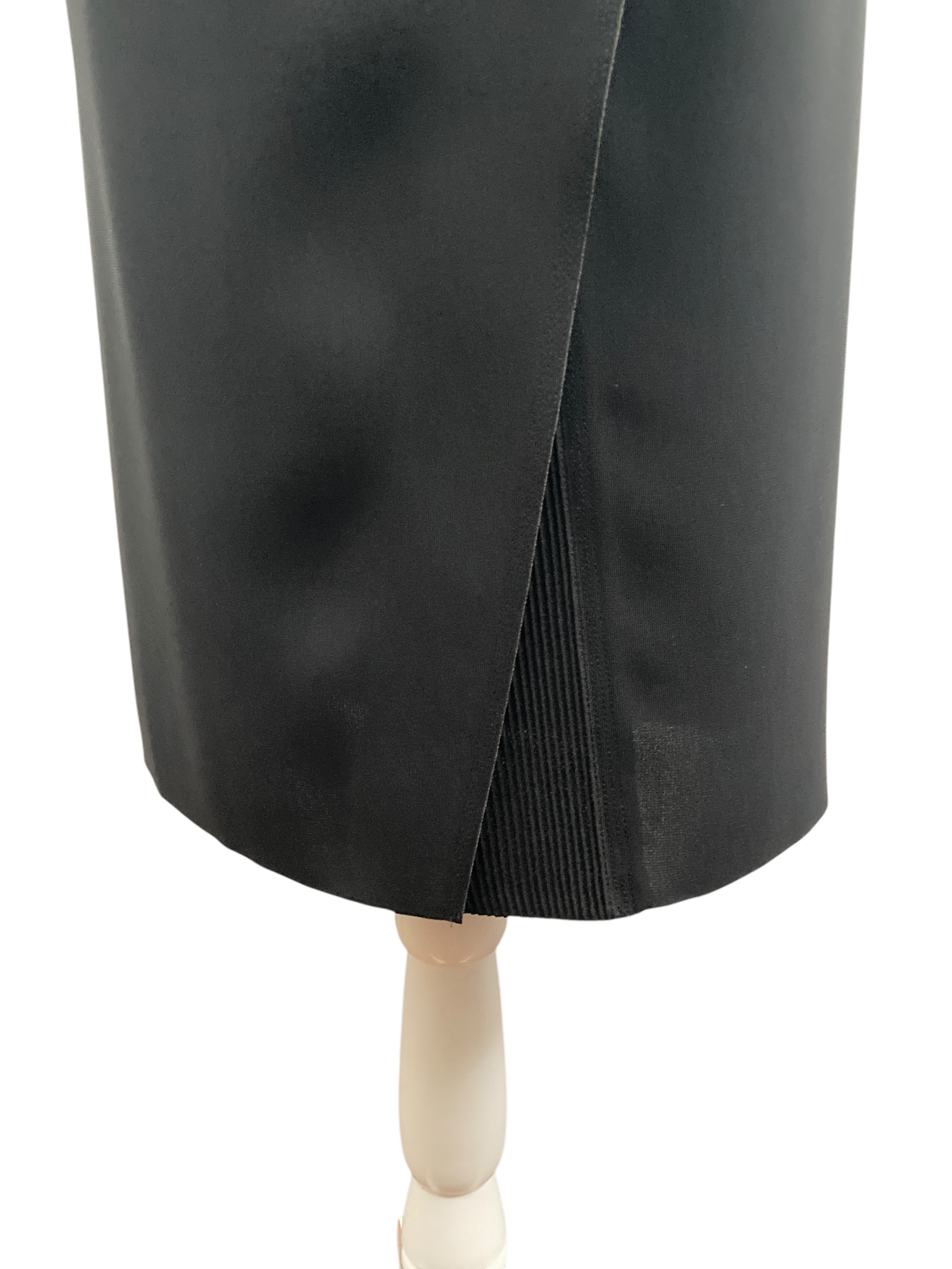 Vince Black Wrap Skirt, 4