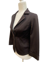 Load image into Gallery viewer, Sportmax Brown Tailored Blazer, 2
