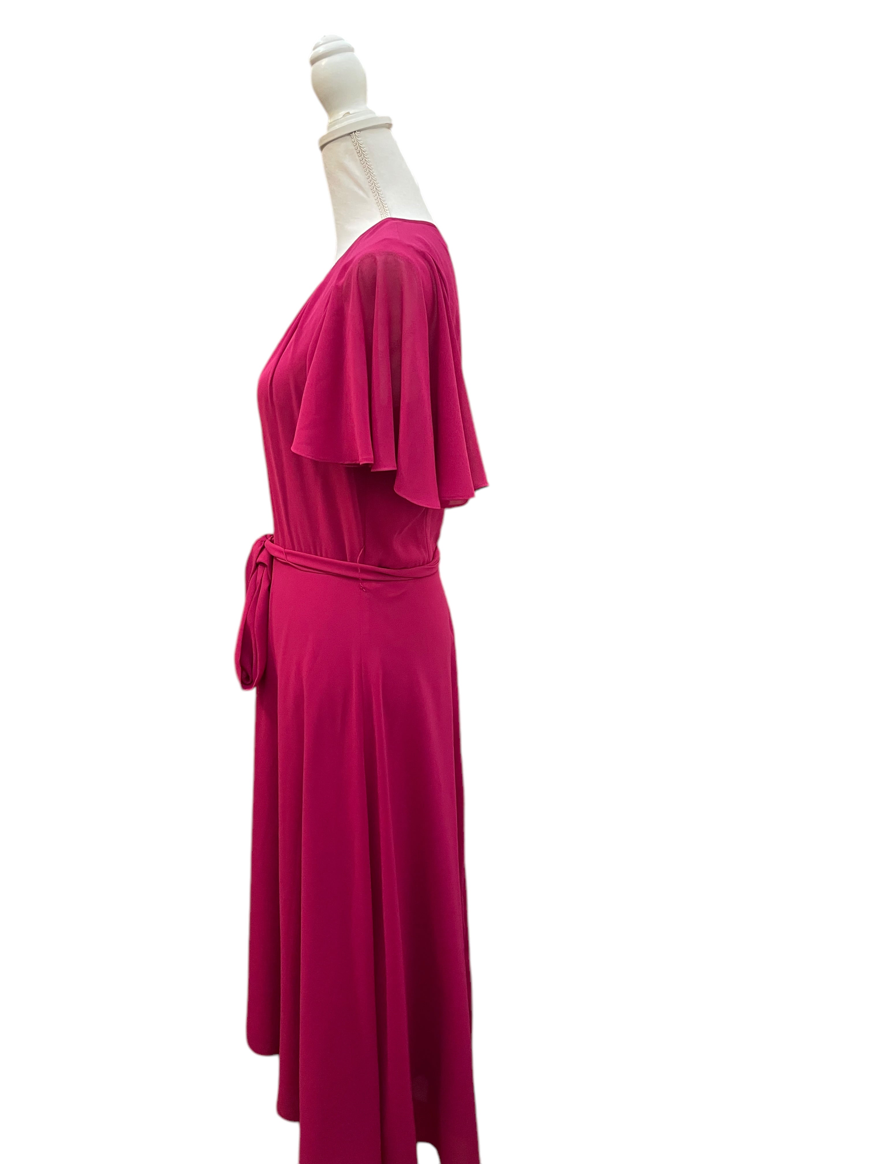 Tahari Fuchsia Party Dress, 6