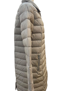 Ilse Jacobsen Grey/Taupe Long Puffer Coat, M