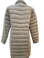 Load image into Gallery viewer, Ilse Jacobsen Grey/Taupe Long Puffer Coat, M
