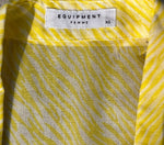 Load image into Gallery viewer, Equipment &quot;Sleeveless Slim&quot; Women&#39;s Signature Silk Canary Blouse, XS
