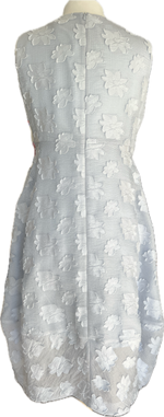 Load image into Gallery viewer, Sara Campbell Light Blue Dress with Flower Detail, 10
