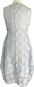 Sara Campbell Light Blue Dress with Flower Detail, 10