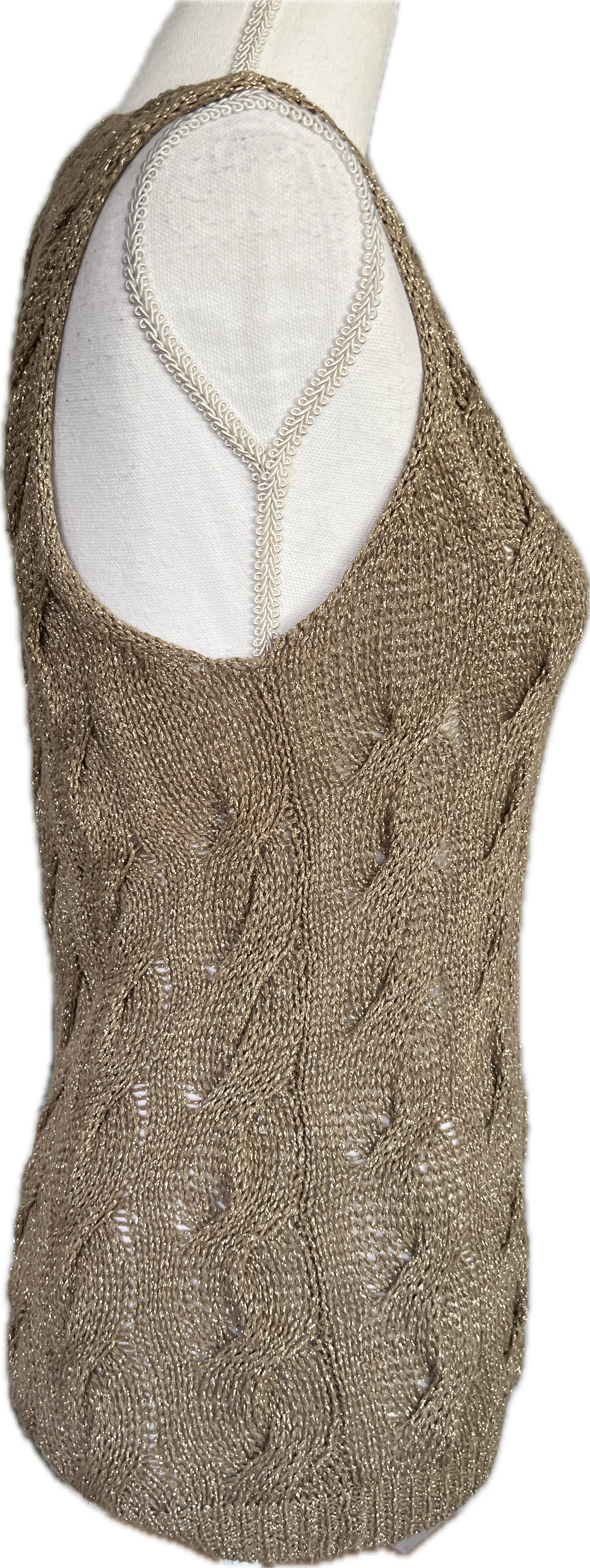 Max Mara Weekend Cable Knit Vest, S