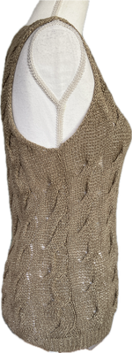 Load image into Gallery viewer, Max Mara Weekend Cable Knit Vest, S
