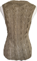 Load image into Gallery viewer, Max Mara Weekend Cable Knit Vest, S
