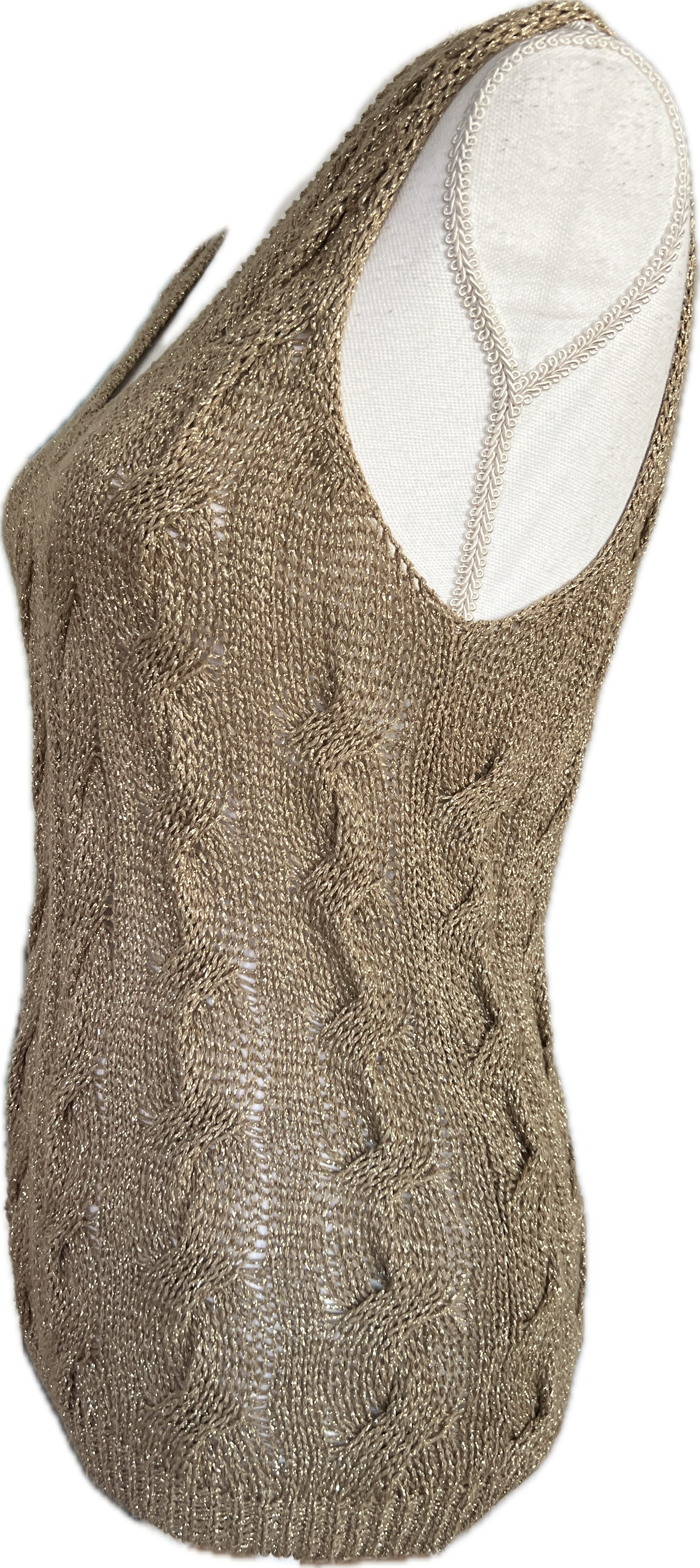 Max Mara Weekend Cable Knit Vest, S