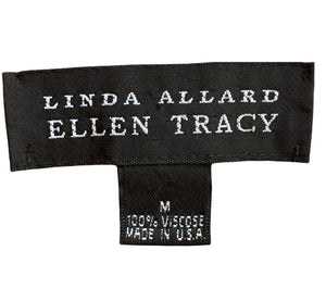 Linda Allard for Ellen Tracy Red Knit Top, M