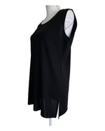 Load image into Gallery viewer, Misook Black Sleeveless Top, M
