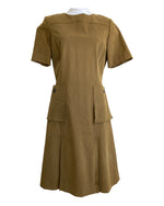 Load image into Gallery viewer, Brook Brothers Olive Green Dress, 10
