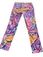 Load image into Gallery viewer, Lilly Pulitzer Seafood Print Pants, 4
