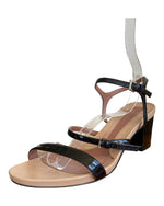 Load image into Gallery viewer, Sportmax Black Strappy Sandals, 40
