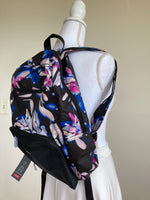 Load image into Gallery viewer, TUMI Black/Floral Packable Backpack
