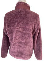 Load image into Gallery viewer, L.L. Bean Purple/Grey Fleece Jacket, S
