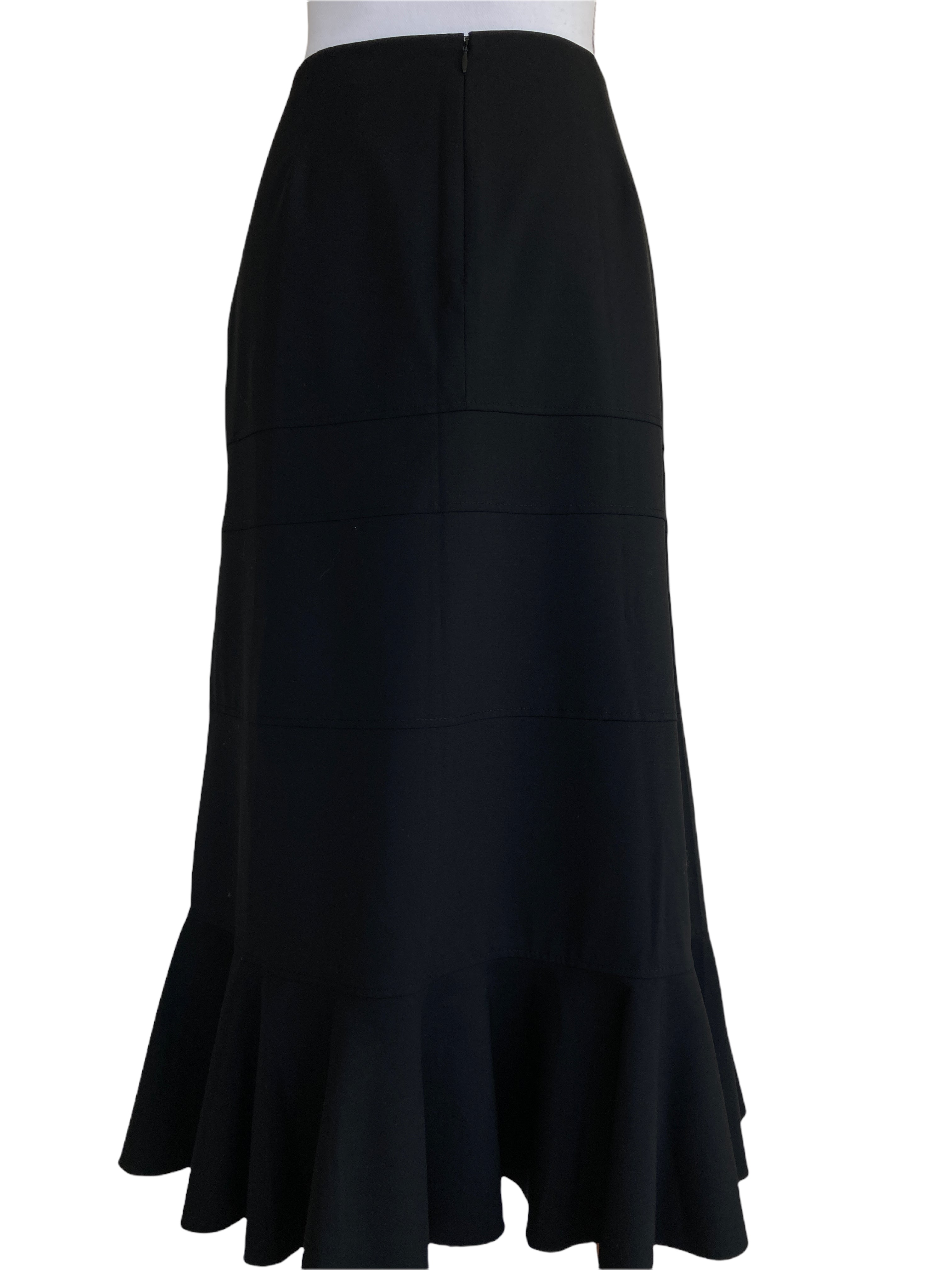 Altuzarra Black Swing Skirt, 10