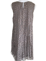 Load image into Gallery viewer, Max Studio Taupe Swing Cocktail Dress, S
