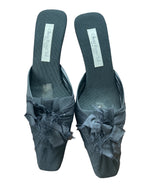 Load image into Gallery viewer, Olivia Rose Tal Black Mules, 7
