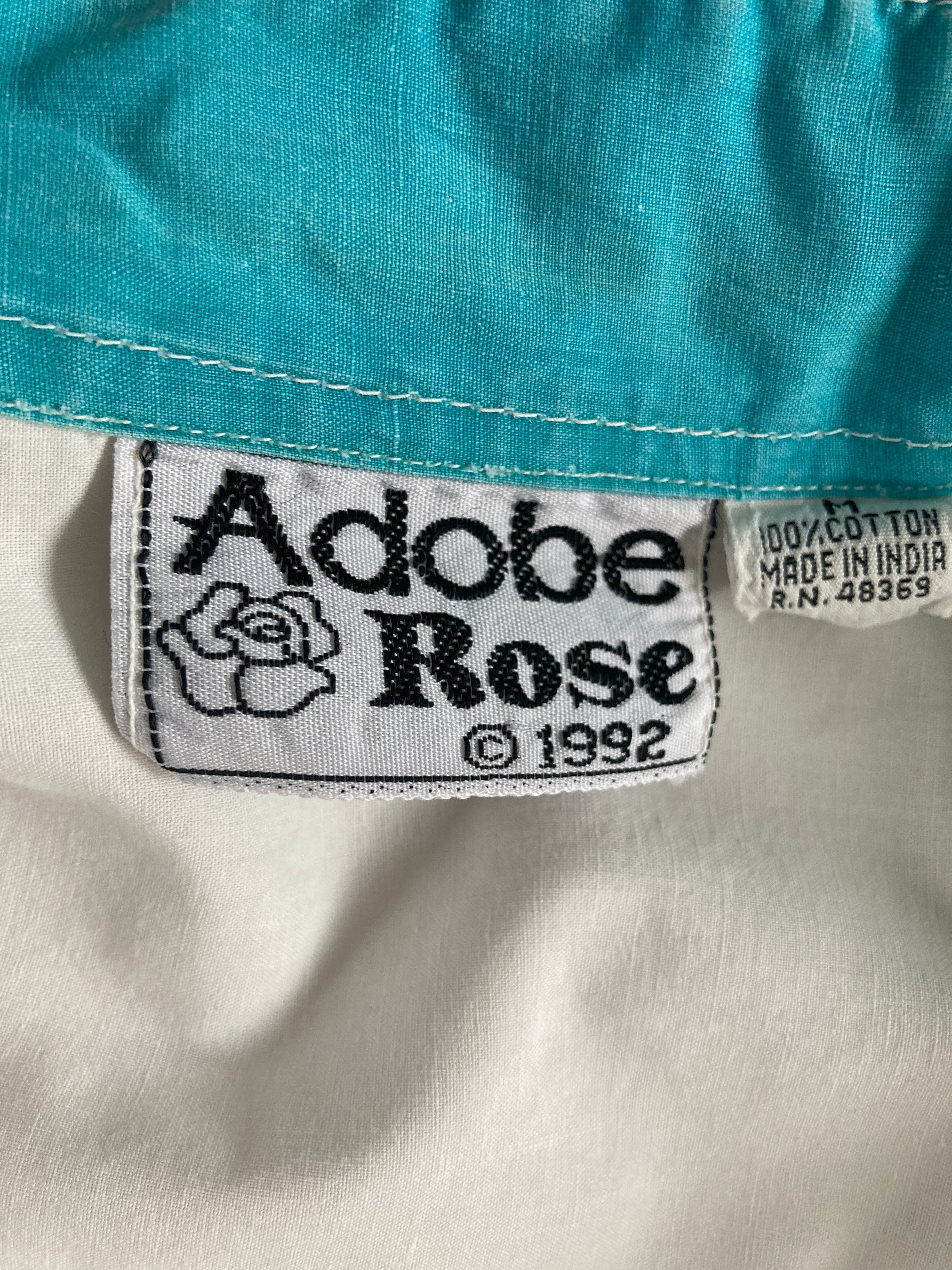 Adobe Rose Vintage Shirt, M