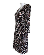 Load image into Gallery viewer, Calvin Klein Wrap Animal Print Dress, 6
