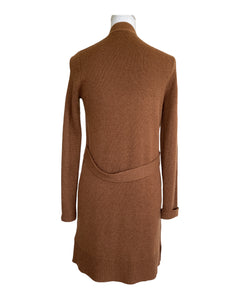 Theory Brown Cashmere Long Cardigan, P