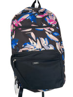 Load image into Gallery viewer, TUMI Black/Floral Packable Backpack
