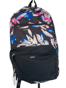 TUMI Black/Floral Packable Backpack