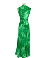 Load image into Gallery viewer, Nancy Greer Vintage Green Floor Length Jacket and Dress, S
